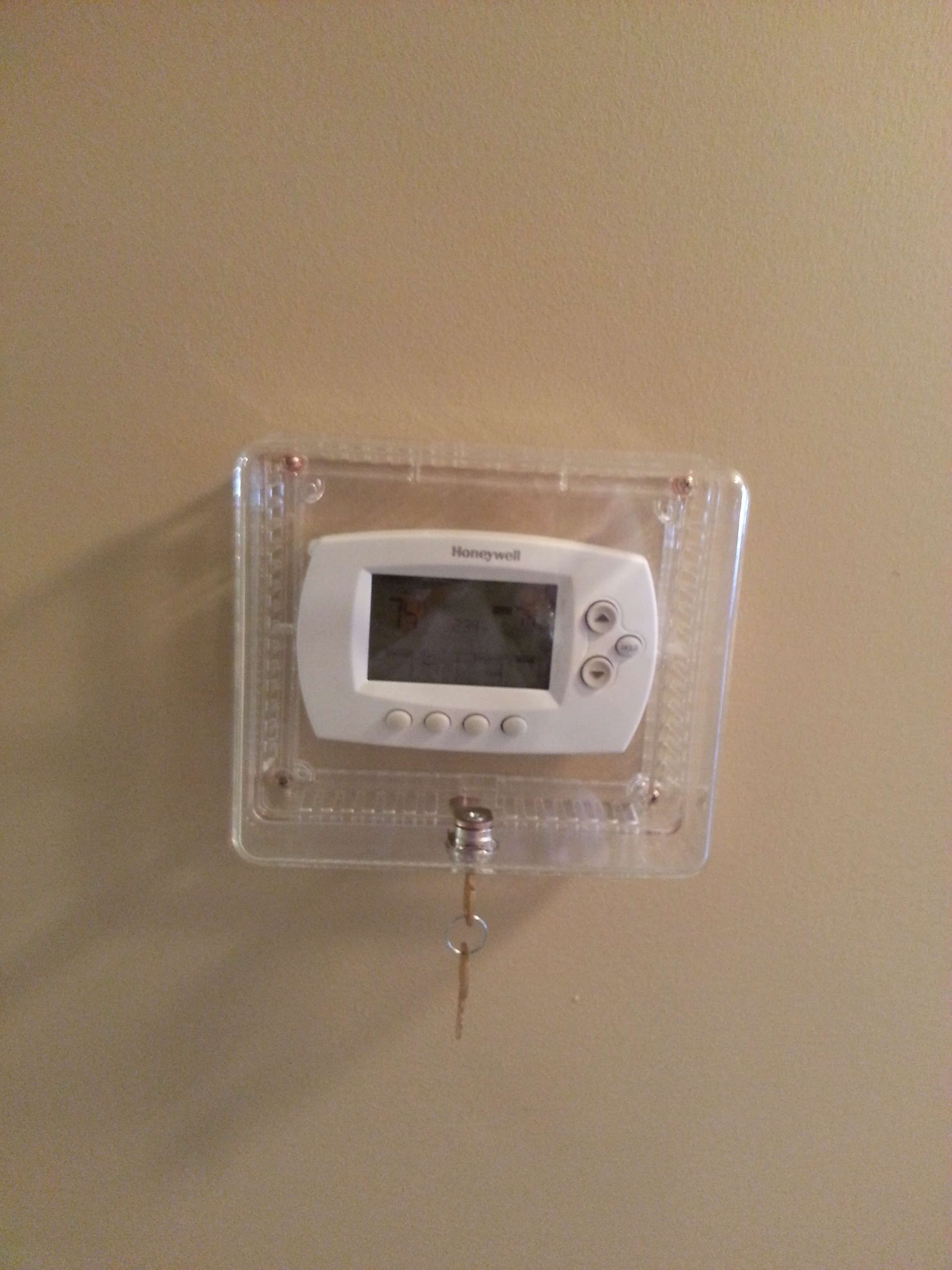 Memory Care Home solutions 2 locked thermostat