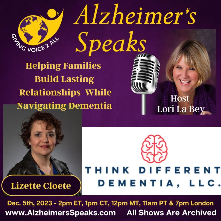 Alzheimer's Speaks Radio Alzheimer's Speaks